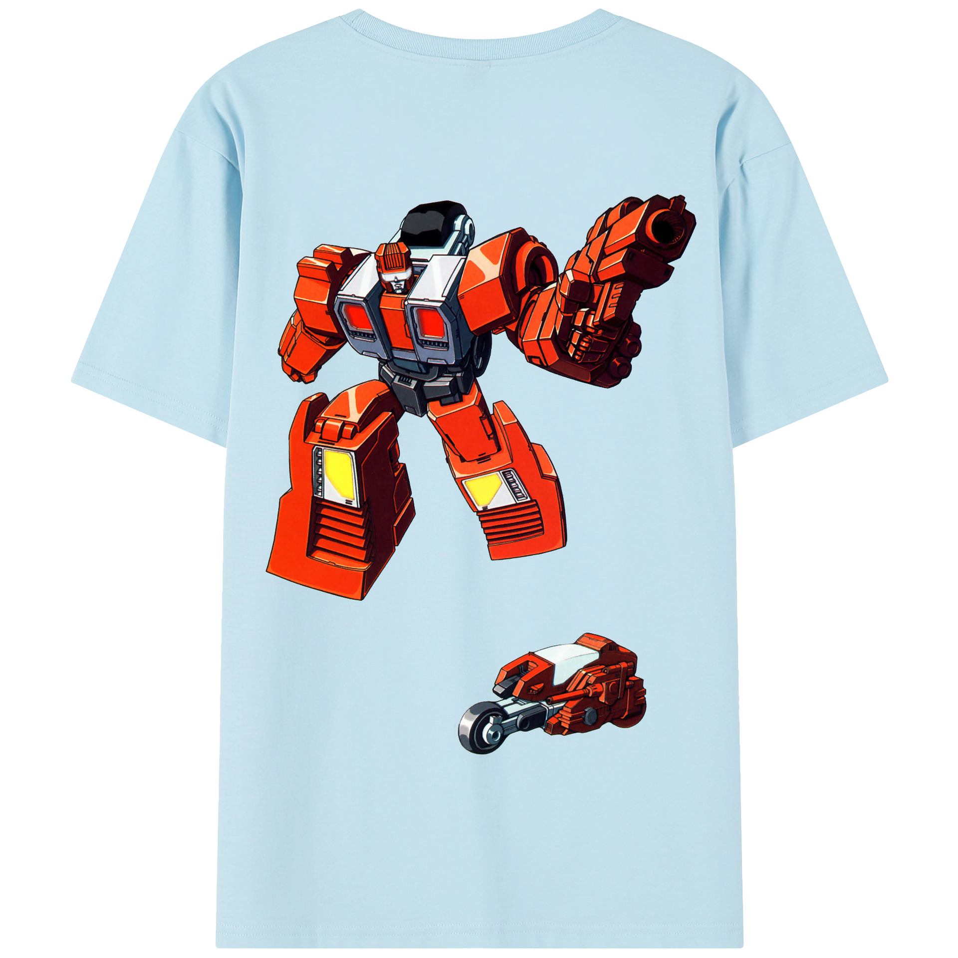 （画像用）  綿100％半袖Tシャツ（背面プリント）